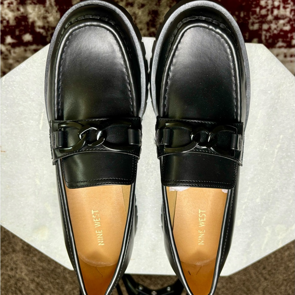 Nine West Women’s Black Loafers (NWOT)